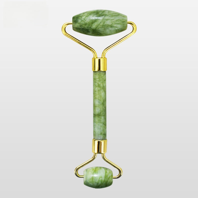 Jade Facial Massage Roller & Gua Sha Tool