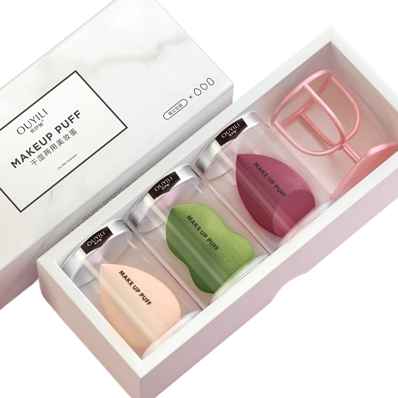 Makeup Sponge Blender Set (6-Pack) for Smooth & Flawless Application
