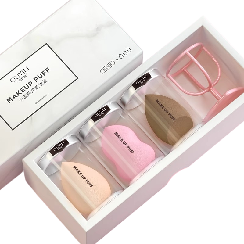 Makeup Sponge Blender Set (6-Pack) for Smooth & Flawless Application