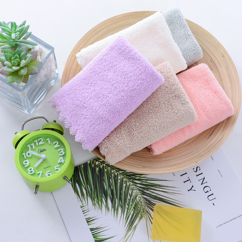 Soft Absorbent Face Towel for Gentle Skin Drying