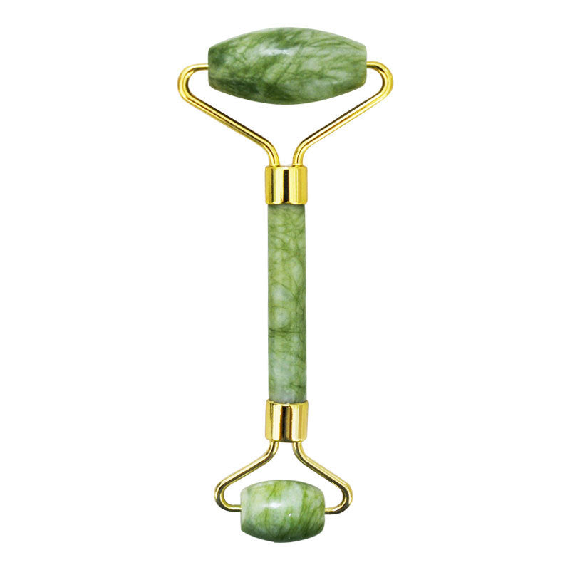 Jade Facial Massage Roller & Gua Sha Tool
