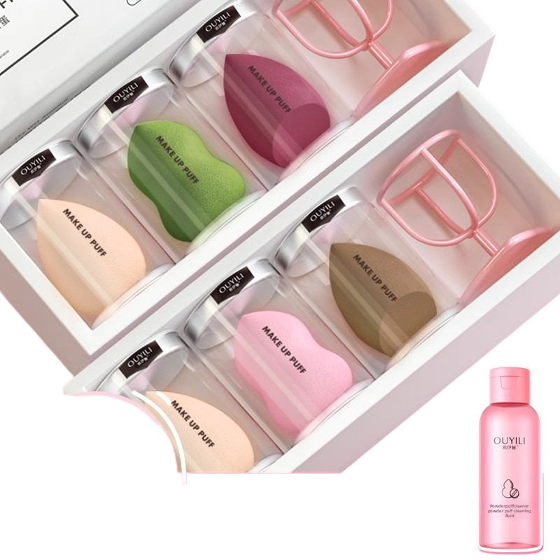 Makeup Sponge Blender Set (6-Pack) for Smooth & Flawless Application