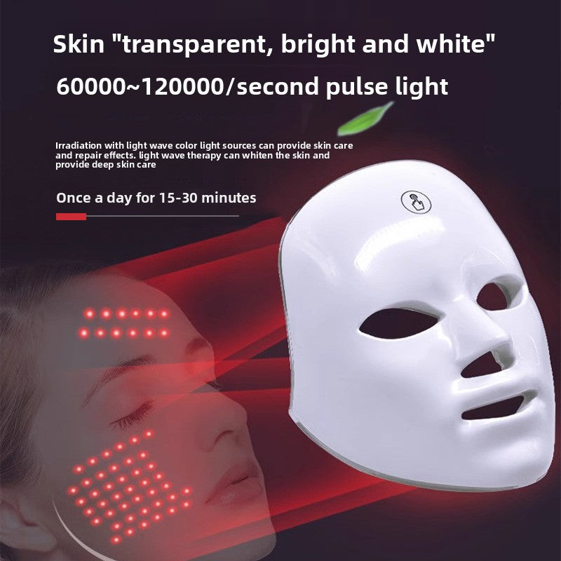 LED Light Therapy Face Mask for Acne & Anti-Aging