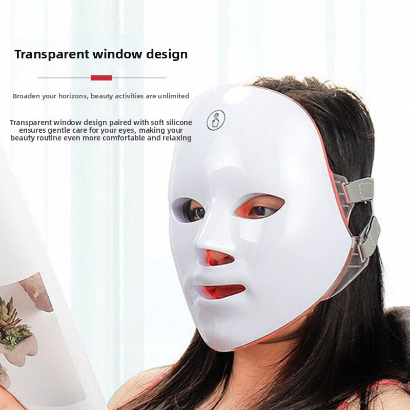 LED Light Therapy Face Mask for Acne & Anti-Aging