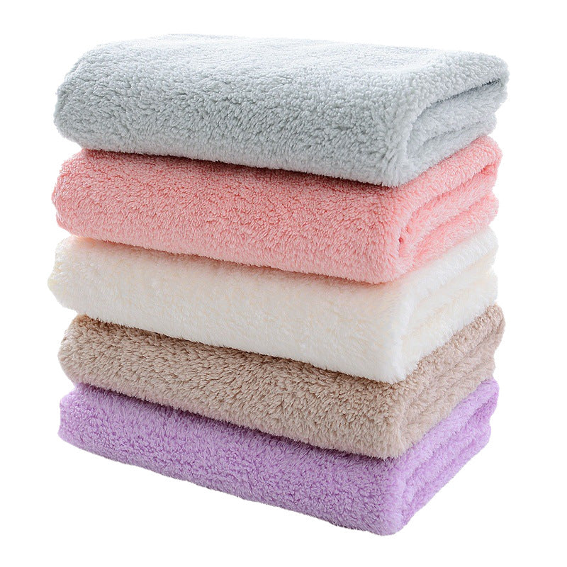 Soft Absorbent Face Towel for Gentle Skin Drying